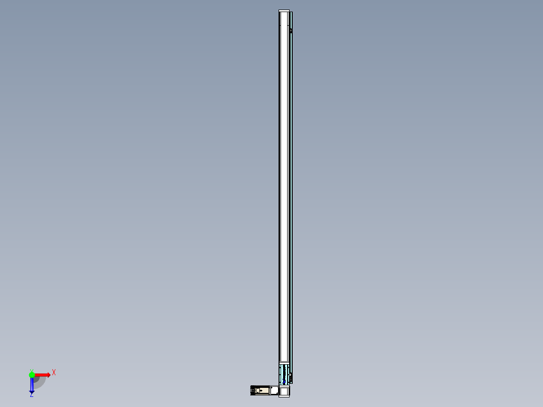 欧规系列-LB6A-L130-S2100-BR-ZP40-C3俯视图