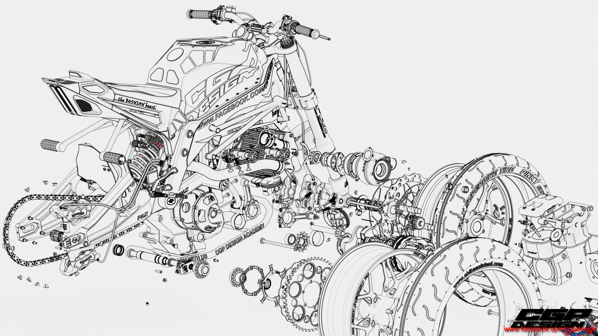 摩托车pinki-sportbike-concept-design-cgpdesign-SolidWorks2014-stp-igs-格式