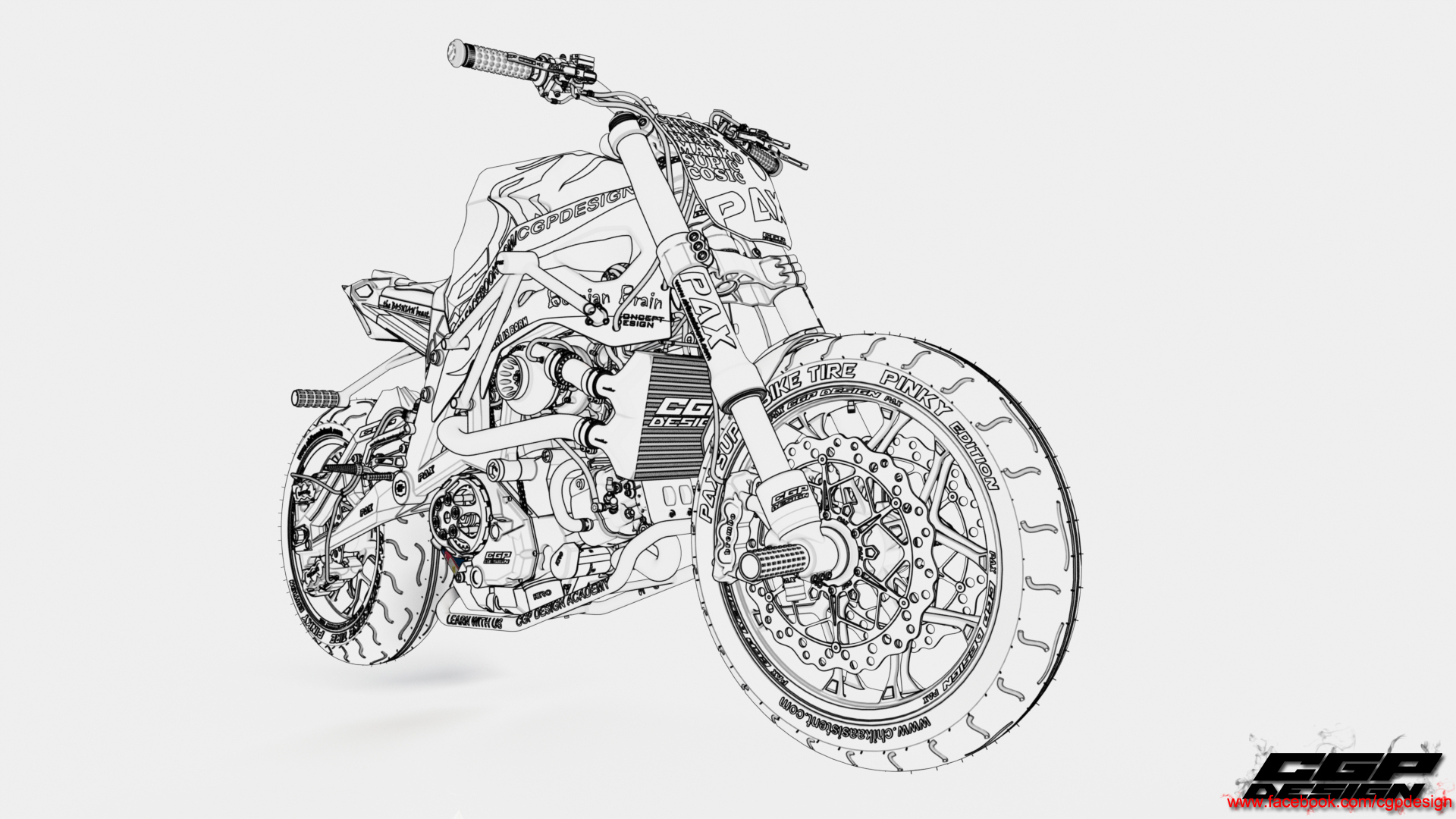 摩托车pinki-sportbike-concept-design-cgpdesign-SolidWorks2014-stp-igs-格式