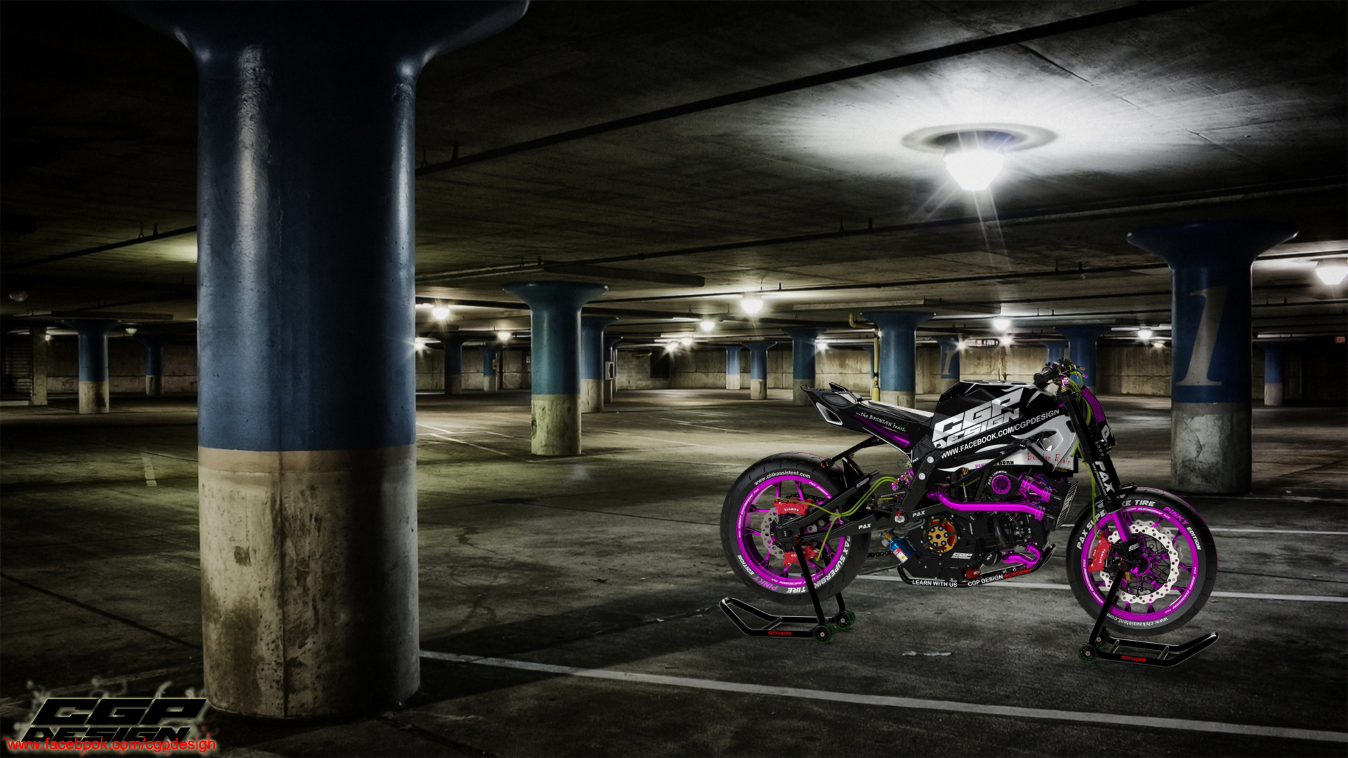 摩托车pinki-sportbike-concept-design-cgpdesign-SolidWorks2014-stp-igs-格式