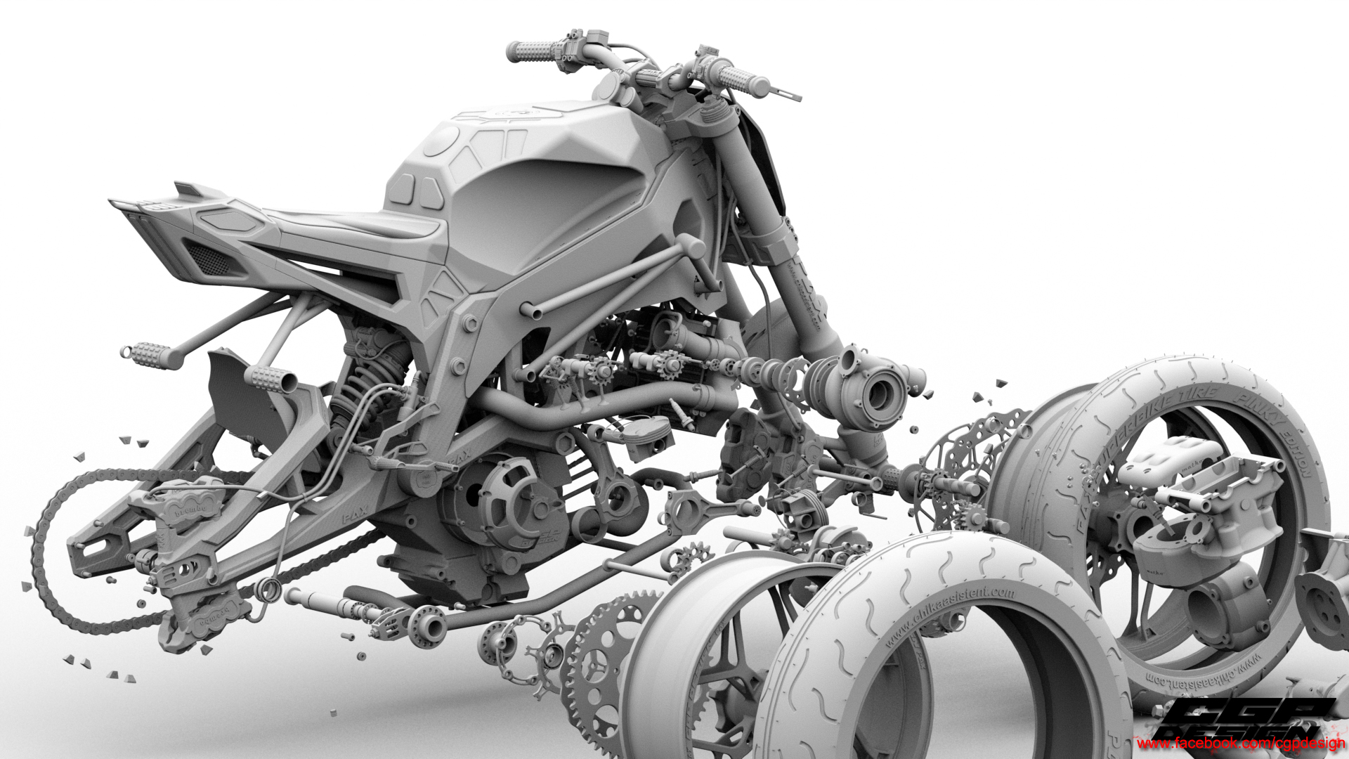 摩托车pinki-sportbike-concept-design-cgpdesign-SolidWorks2014-stp-igs-格式