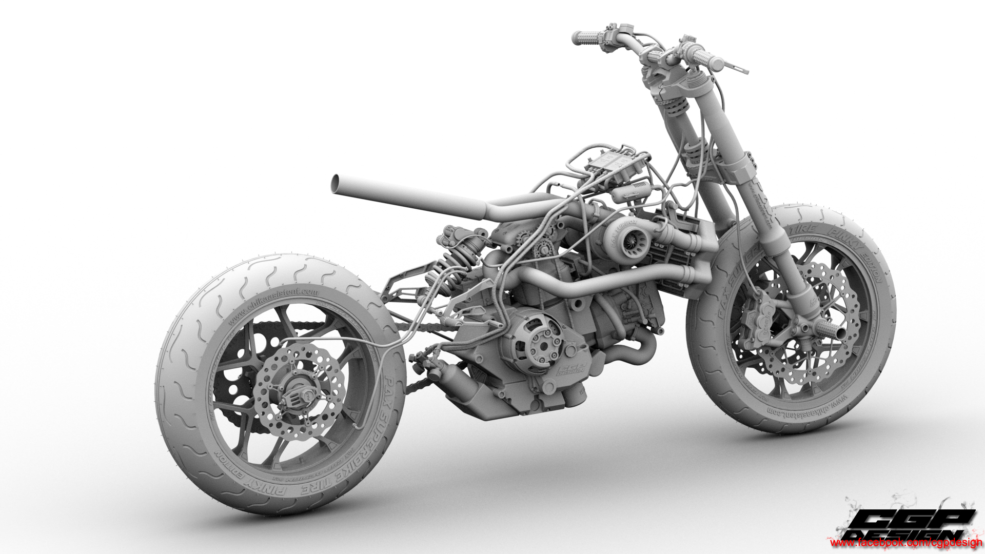 摩托车pinki-sportbike-concept-design-cgpdesign-SolidWorks2014-stp-igs-格式