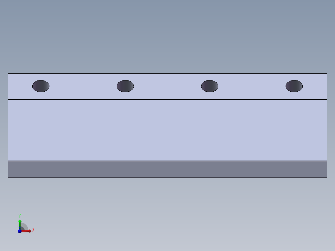 铝型材及其附件3.31.70.45.180.SLDPRT前视图