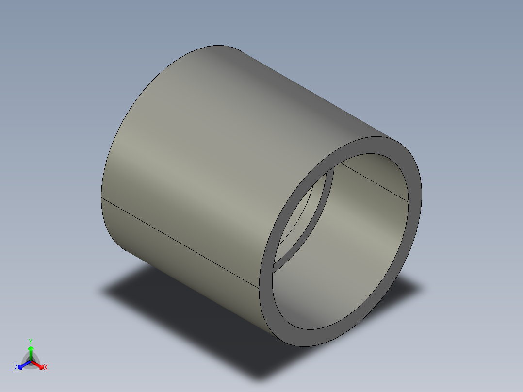 船舶管路系统SeaCor_Coupling_SxS_37J129030_3in正等轴测图
