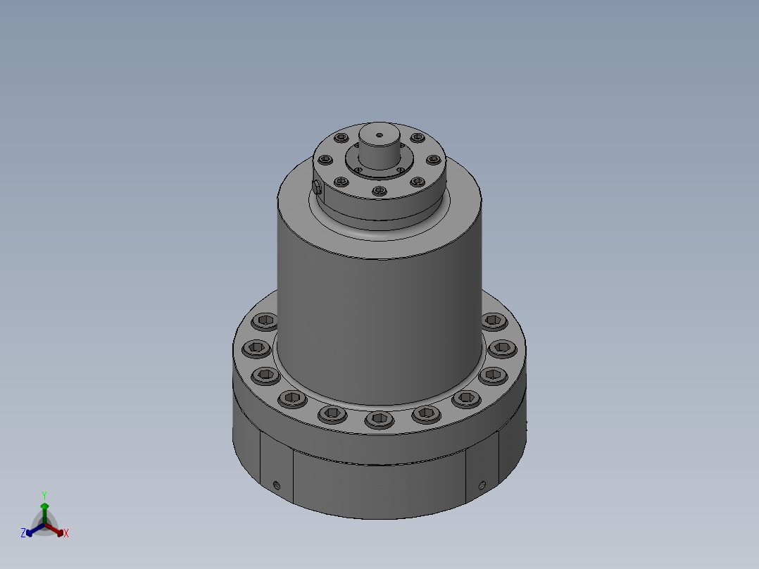 SZSY-00-04 压力室正等轴测图