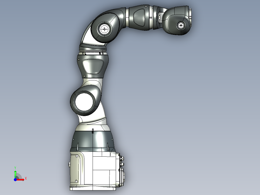 ABB全系列机器人3-3D模型 (58)前视图