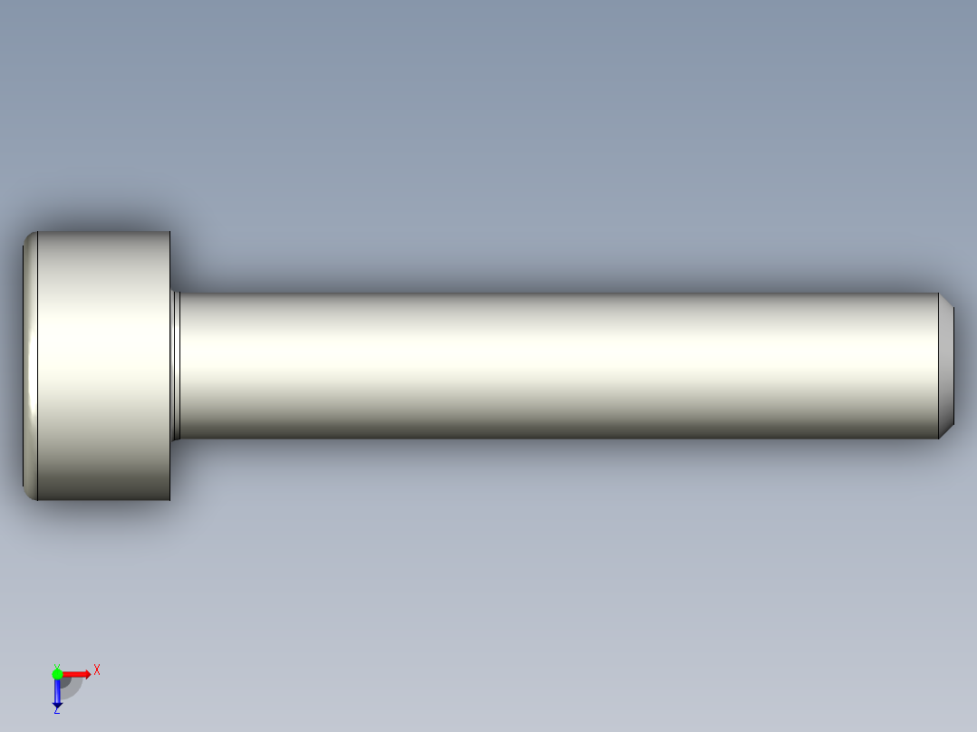螺钉-DIN_912-M3x16.stp俯视图