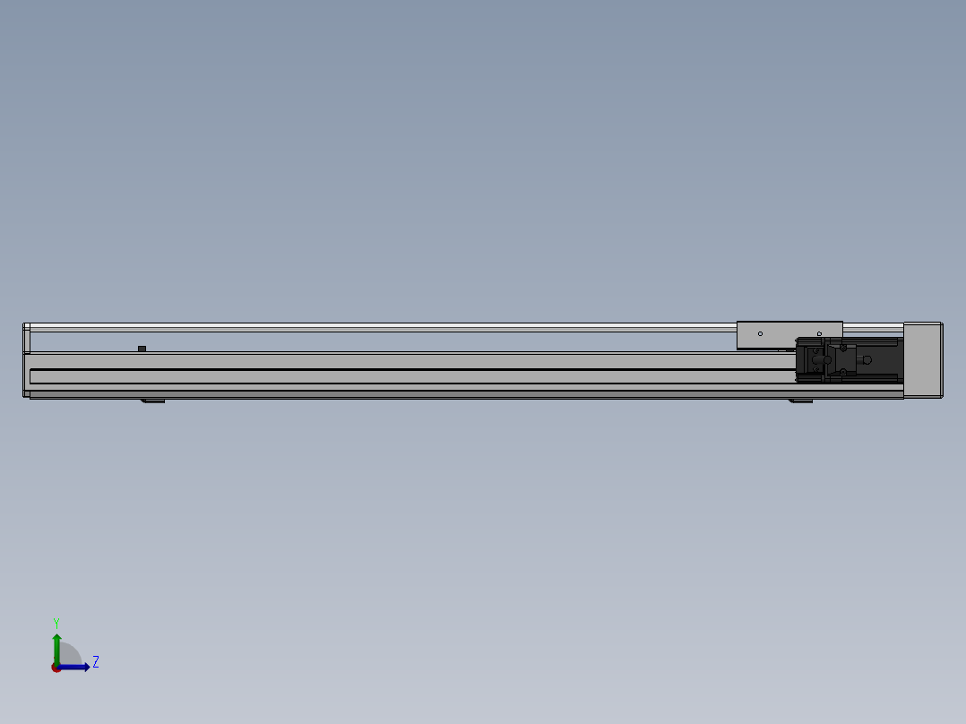 精密模组MY100-T10-550L-BR-P10B-C4-C左视图
