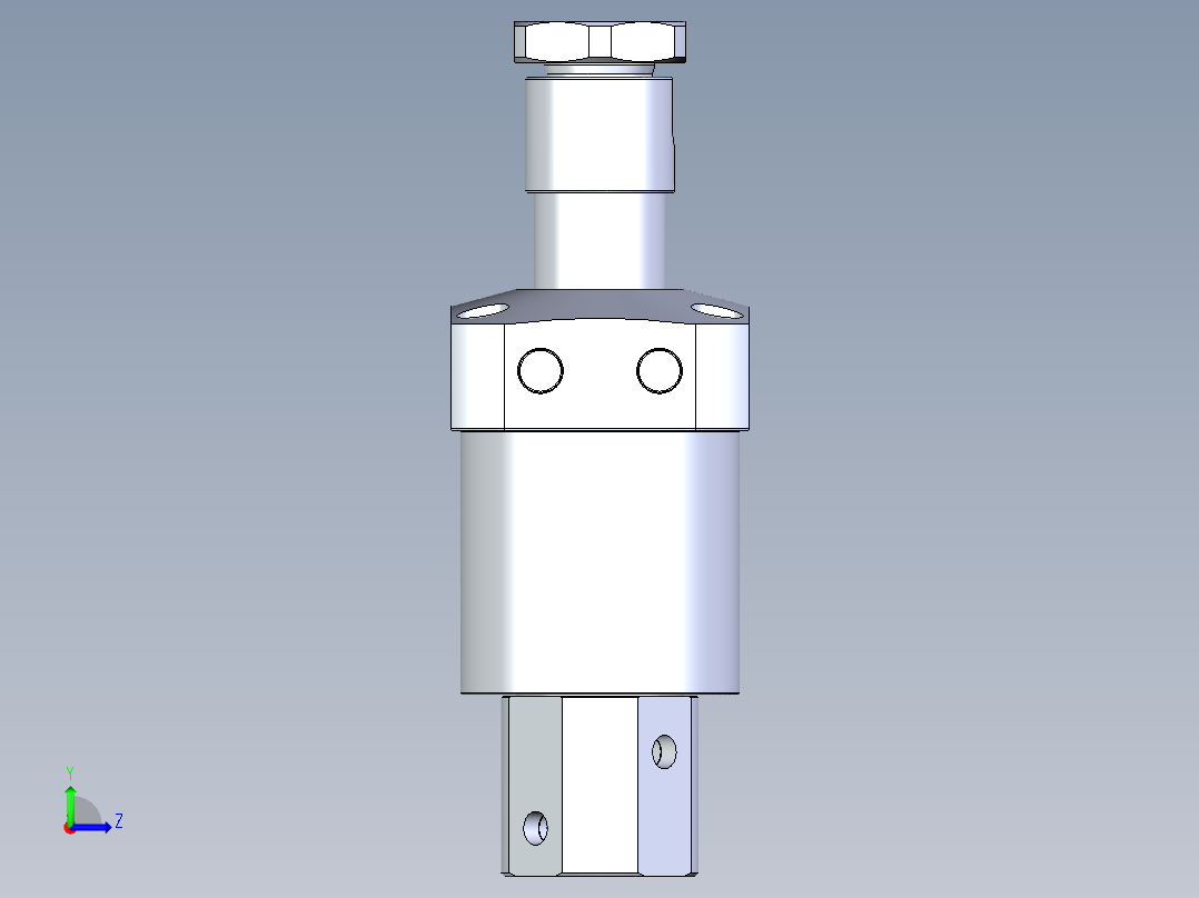 KOSMEKLHA0750-SRN多系列多零件图纸模型左视图