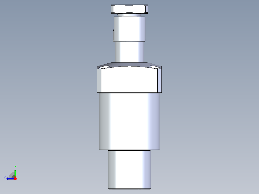 KOSMEKLHA0750-SRN多系列多零件图纸模型右视图