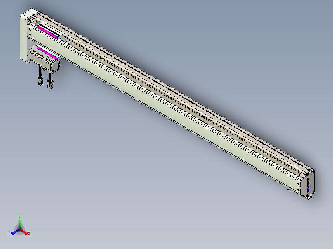 威洛博QF8-Lxx-C-S960-BL-ZP10-C3正等轴测图