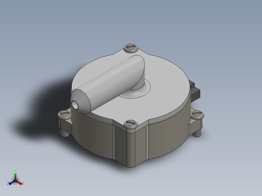 传感器 (43)正等轴测图