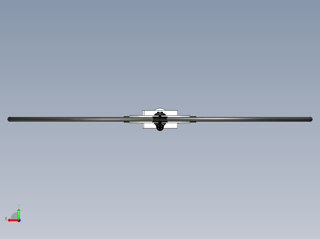 磁环天线后视图