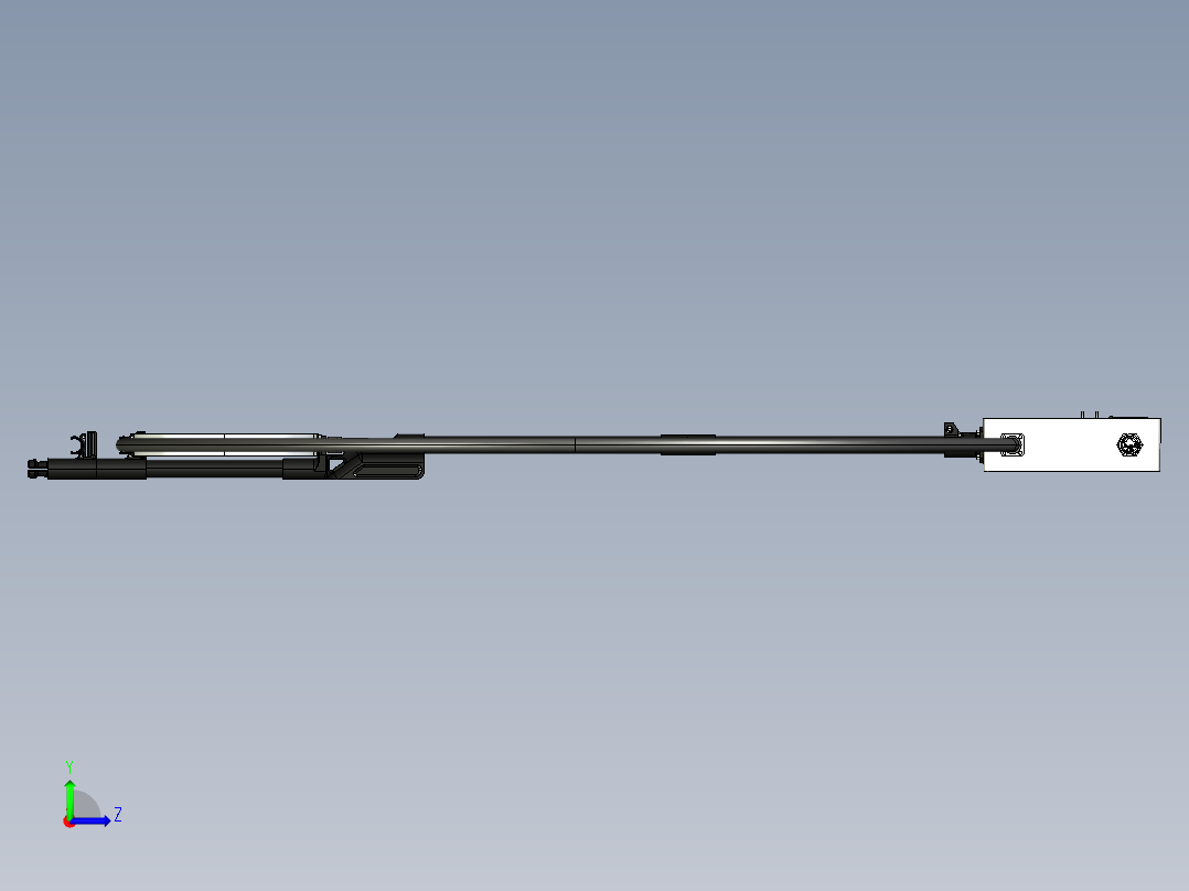 磁环天线左视图