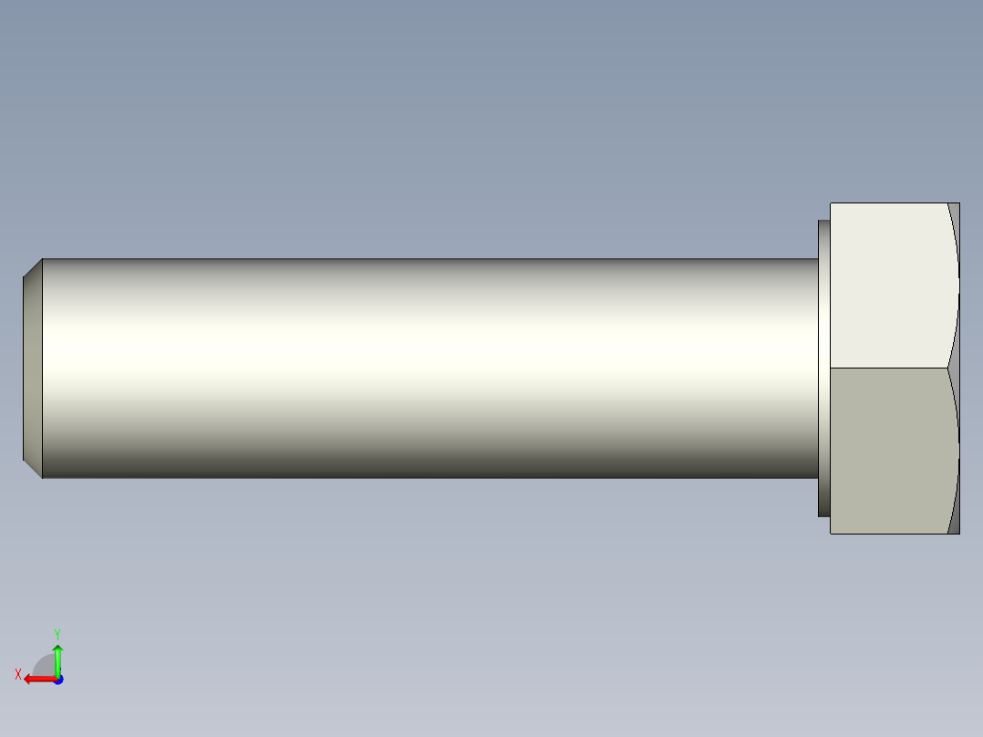 螺钉-DIN_931-M18x2.5x65_27.stp后视图