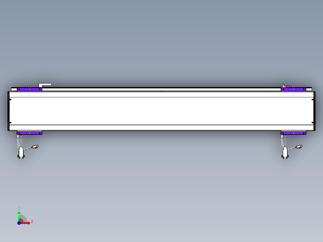 威洛博VL系列3d模型模组2VL17E1Y-S1000前视图