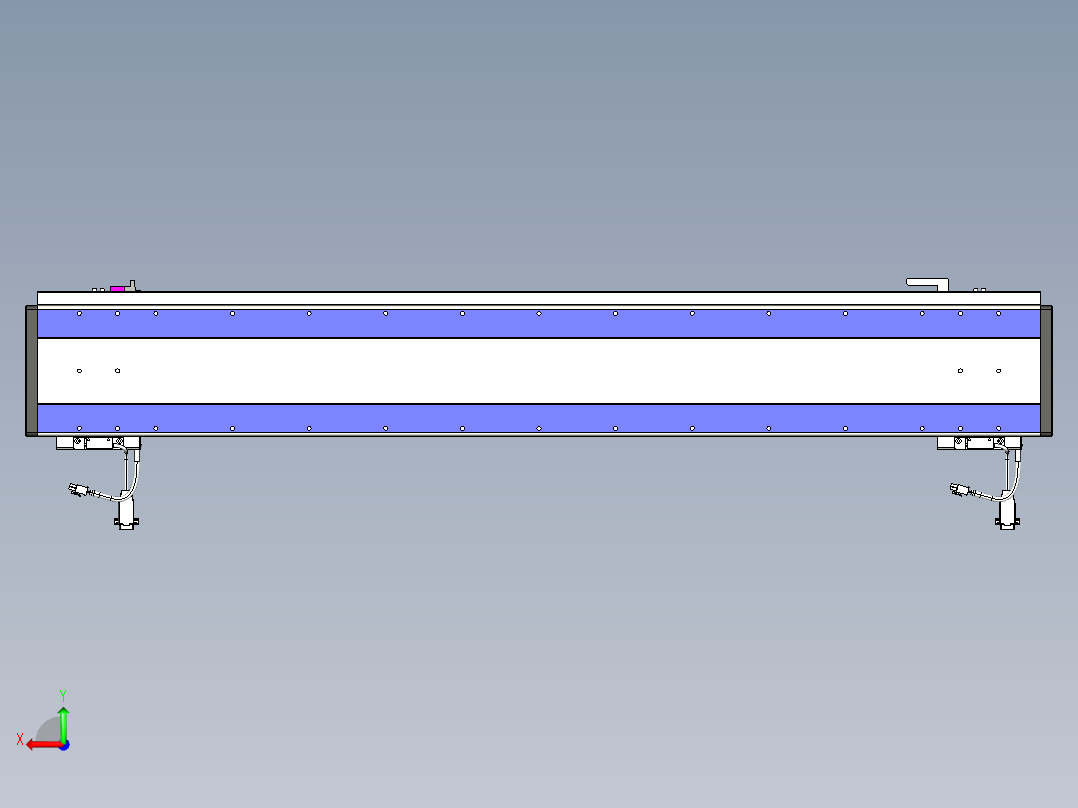 威洛博VL系列3d模型模组2VL17E1Y-S1000后视图