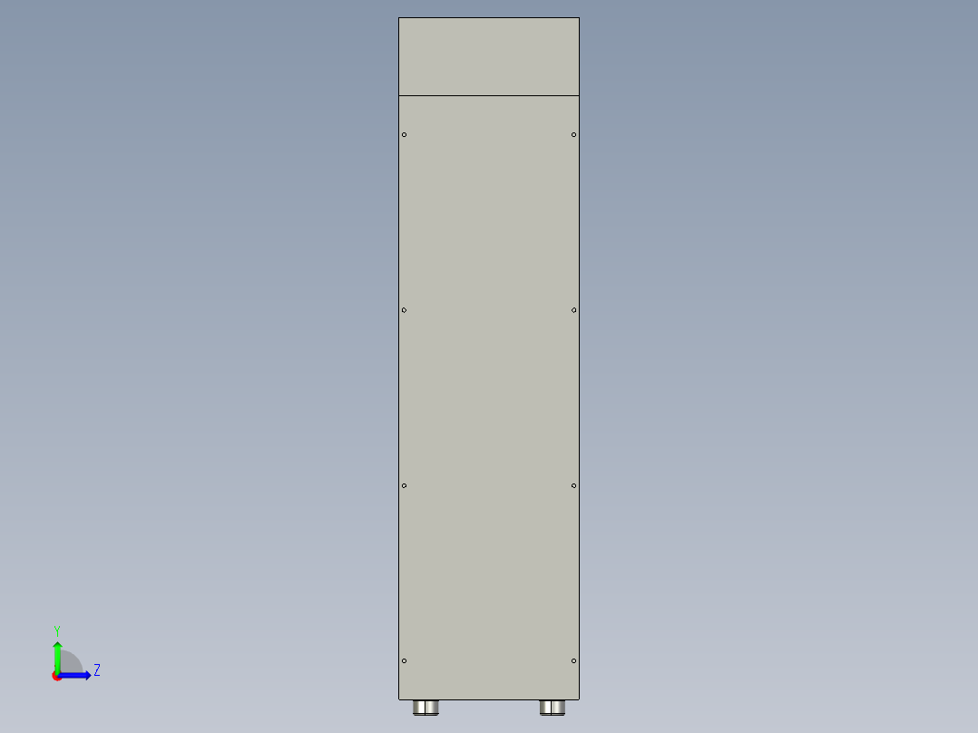 缺陷检测测试仪step左视图