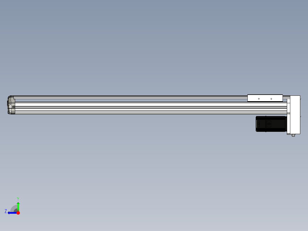 Toyo东佑达直线模组-ETH14-900-BM-400W右视图