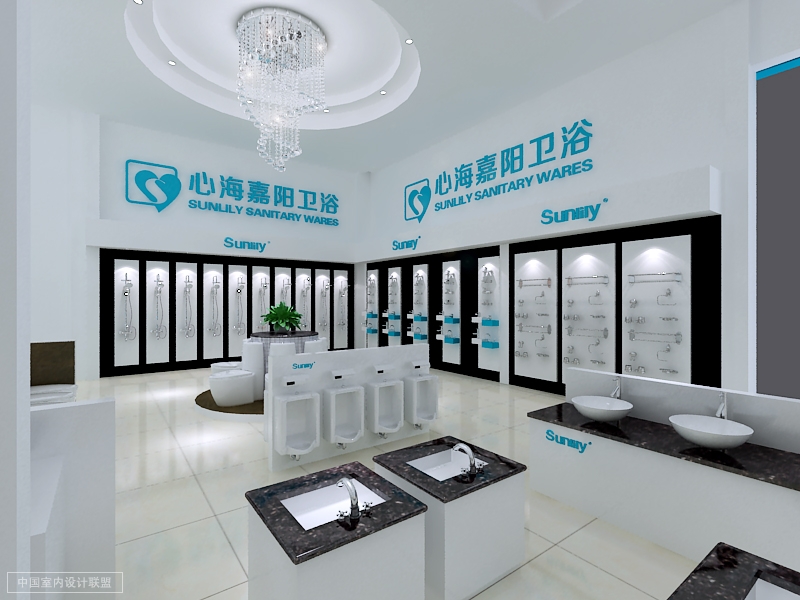 卫浴展厅全套施工图共5套