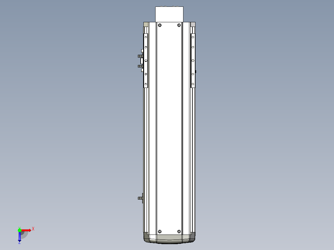 Toyo东佑达直线模组-ETH14-350-BM-200W+煞車俯视图