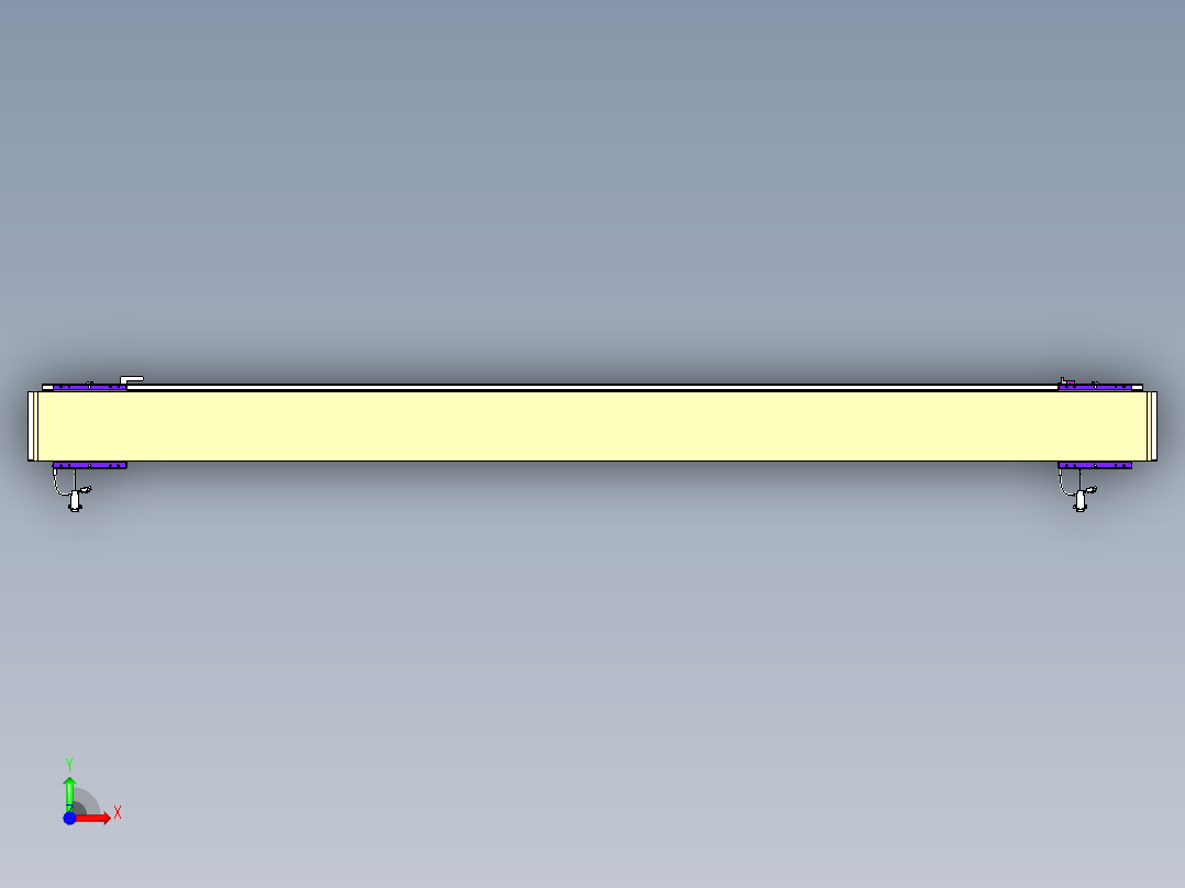 威洛博VL系列3d模型模组2VL17E2Y-S2250前视图