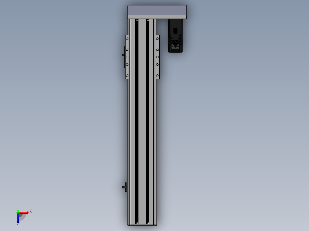 精密模组MY80D-T10-350L-BR-P10B-C4-C俯视图