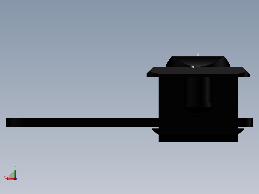 门锁XAT01后视图