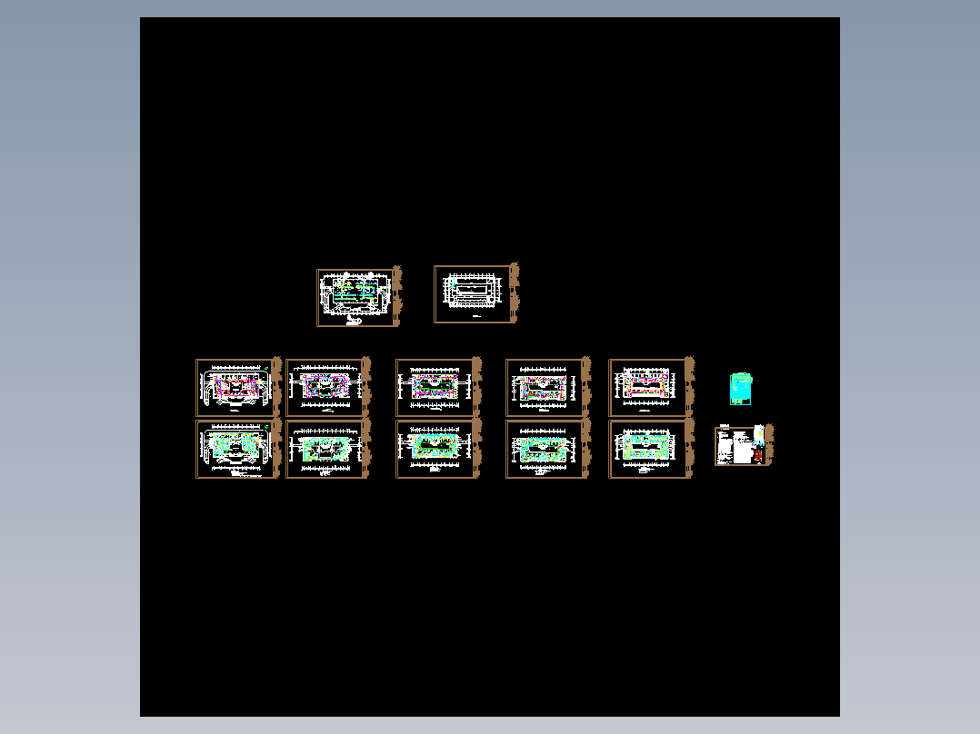 北京某集团暖通施工图