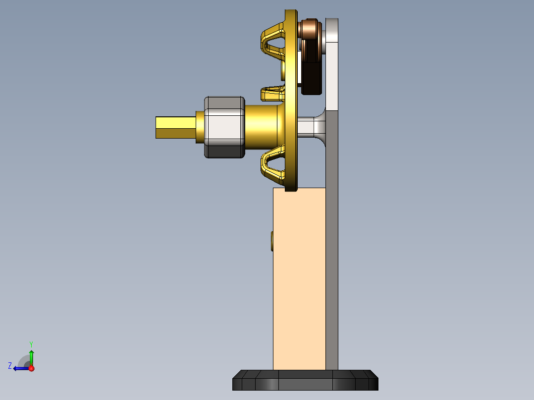 凸轮机构16右视图