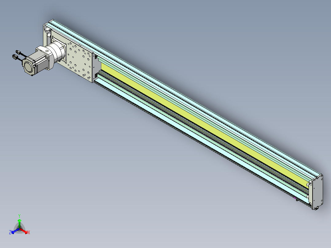 威洛博VG 系列模组VG17-L50π-S1400-BC-ZP75B-C3-K正等轴测图