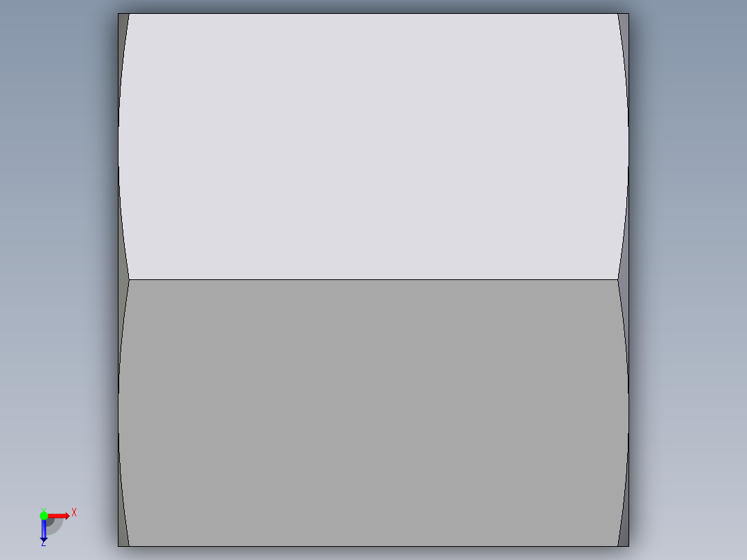 卡套式工业通用硬管接头EO_Nut_EO_24__Cone_end_M06LLCFX俯视图