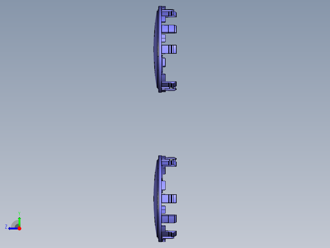 大型塑胶件设计参考模型-injection-mold-example-44右视图