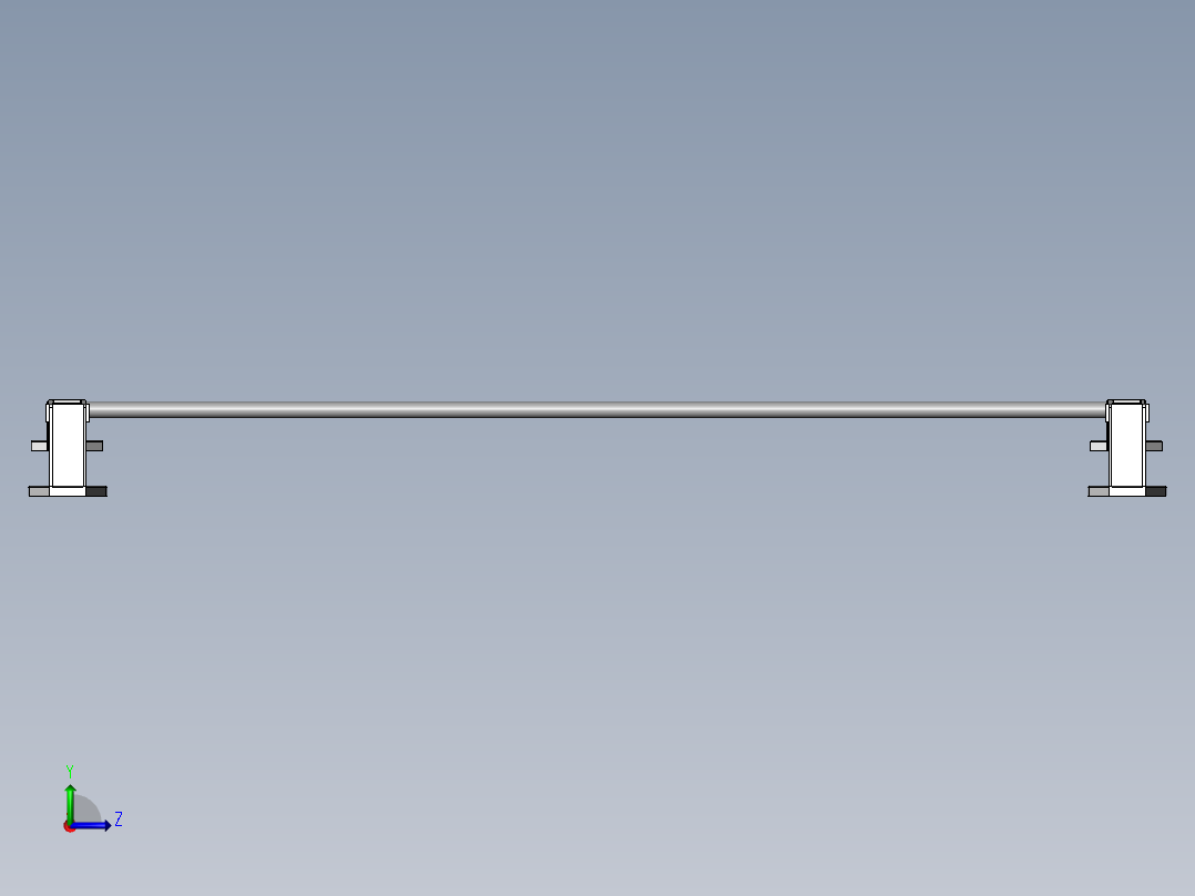 1178联动门锁[TSY1-0711-2G]左视图