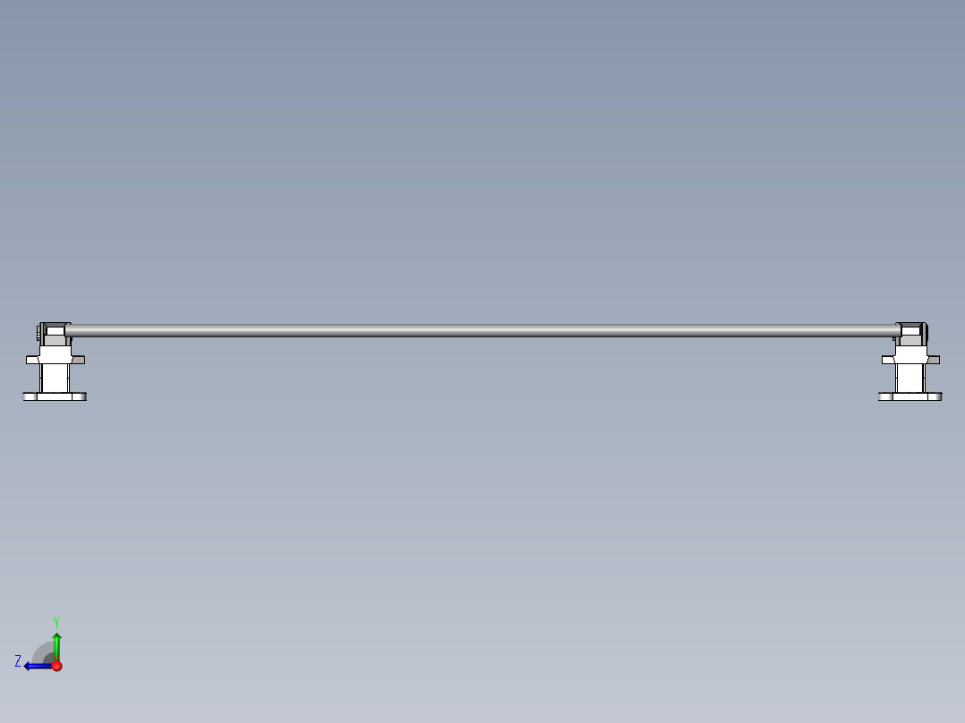1178联动门锁[TSY1-0711-2G]右视图