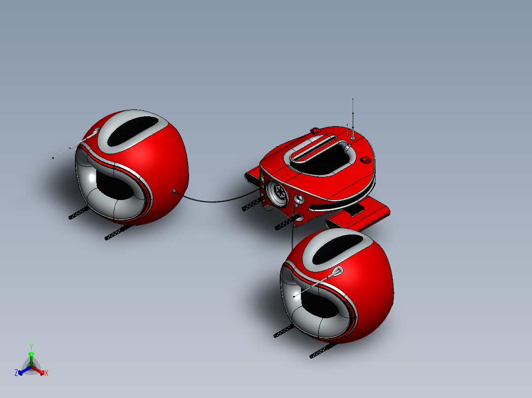 战斗机正等轴测图