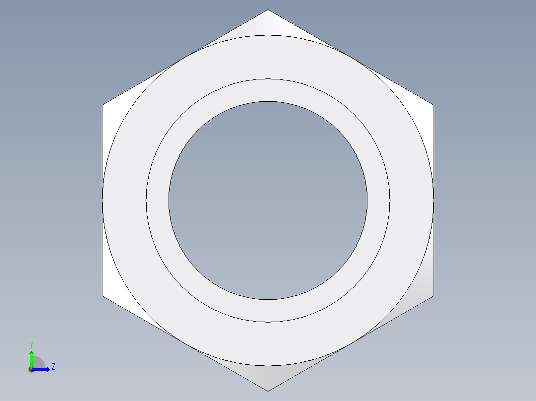 卡套式工业通用硬管接头EO_Swivel_connector_GAI42ZLM71左视图