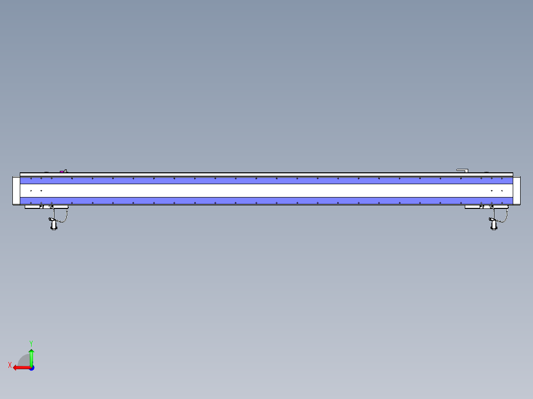 威洛博VL系列直线电机模组-2VL14S3-S1900后视图