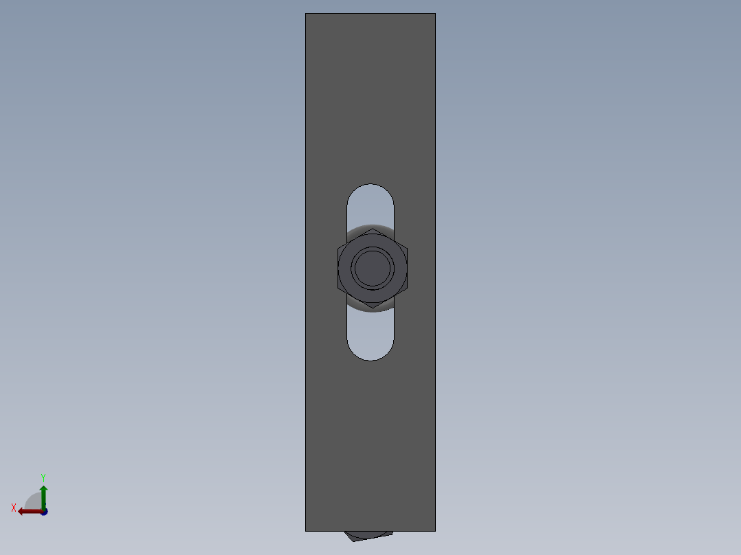 倒挡拨叉加工工艺及铣14H13槽夹具设计 【含三维SolidWorks】后视图