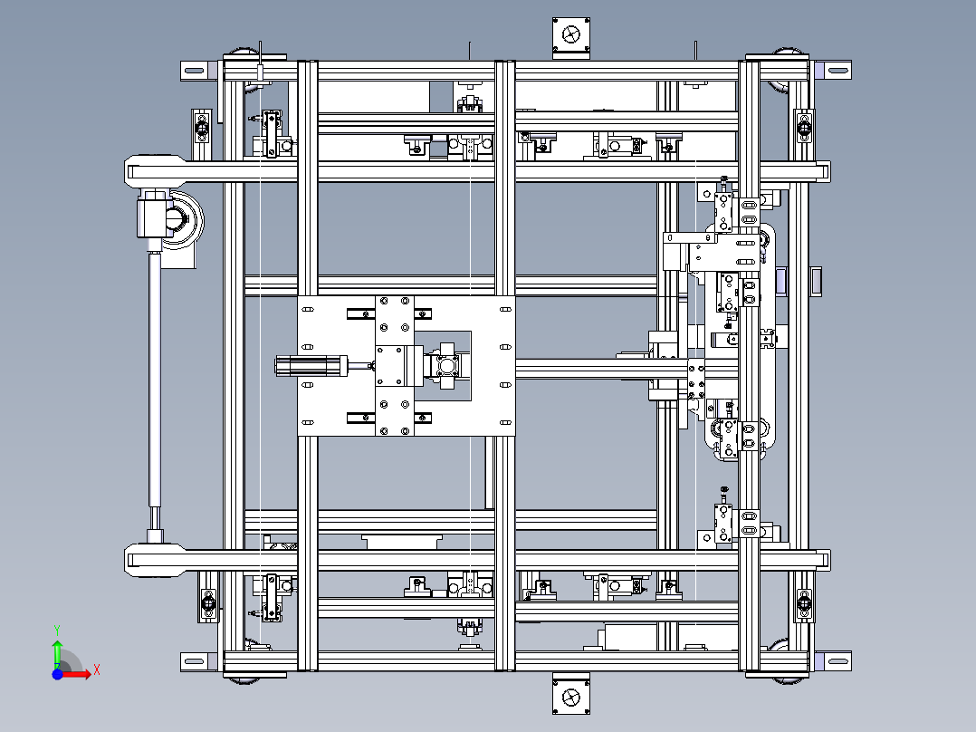 BR205汽车天窗生产线OP70前视图