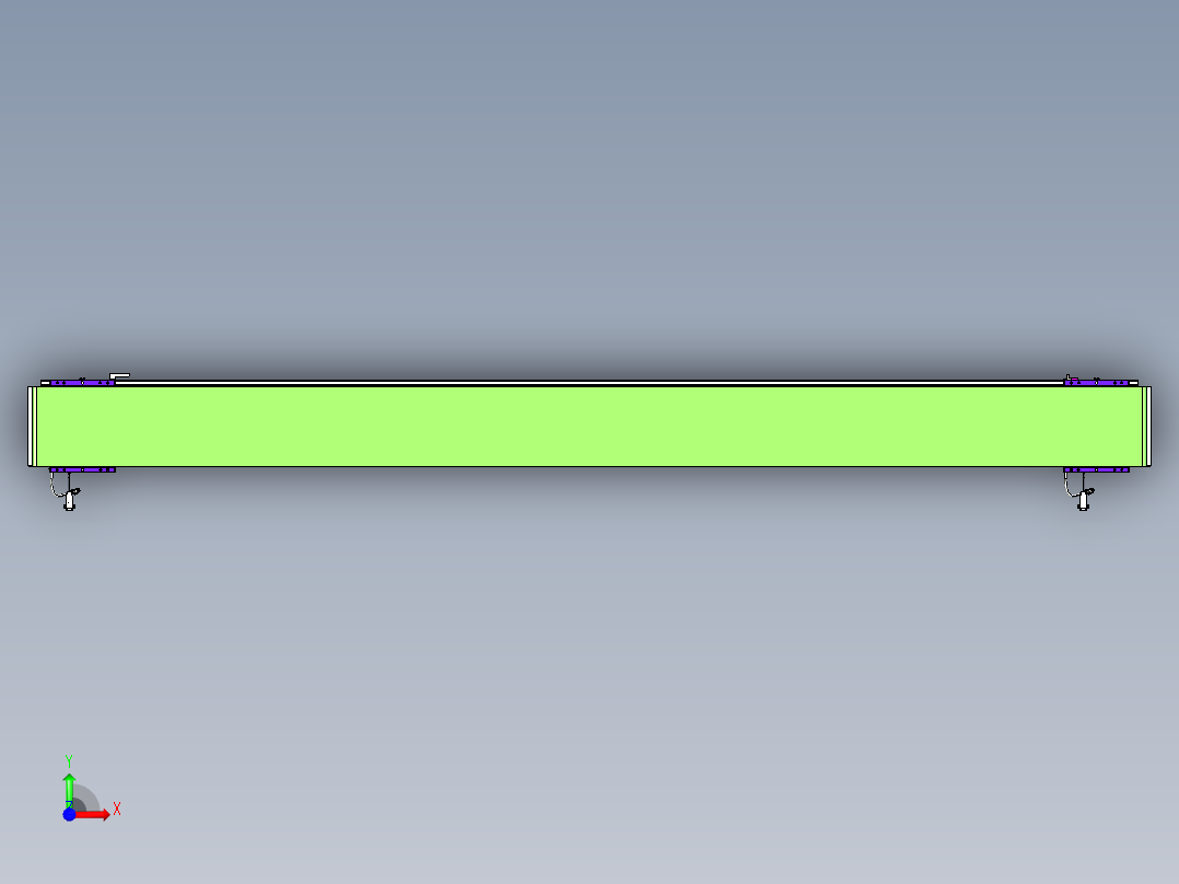 威洛博VL系列3d模型模组2VL22H2Y-S2600前视图