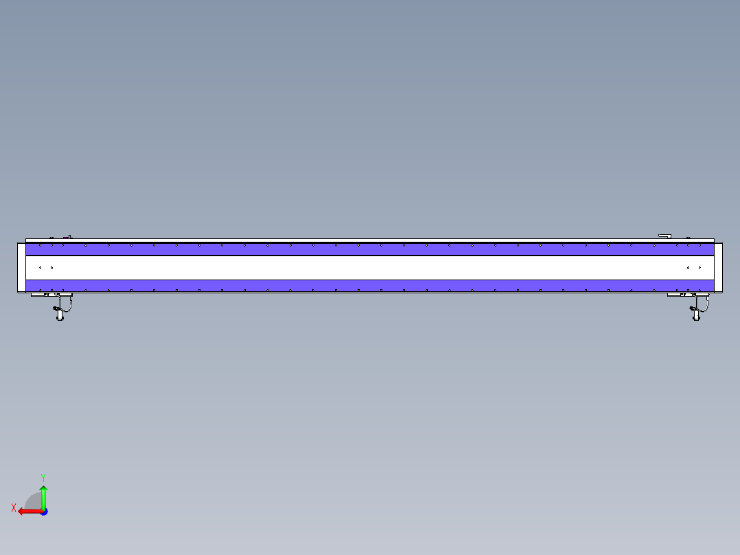 威洛博VL系列3d模型模组2VL22H2Y-S2600后视图