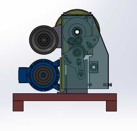 大型举重机卷绳机sw17可编辑