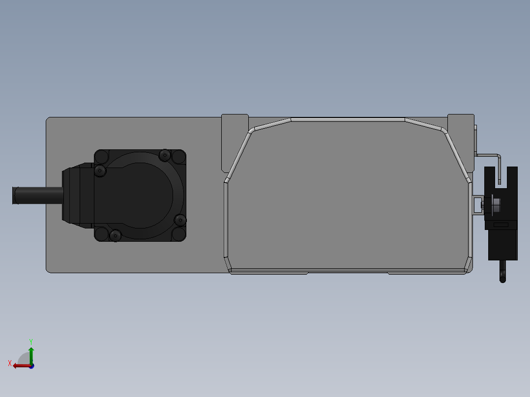 精密模组MY100-T10-550L-BL-P10B-C4-C后视图