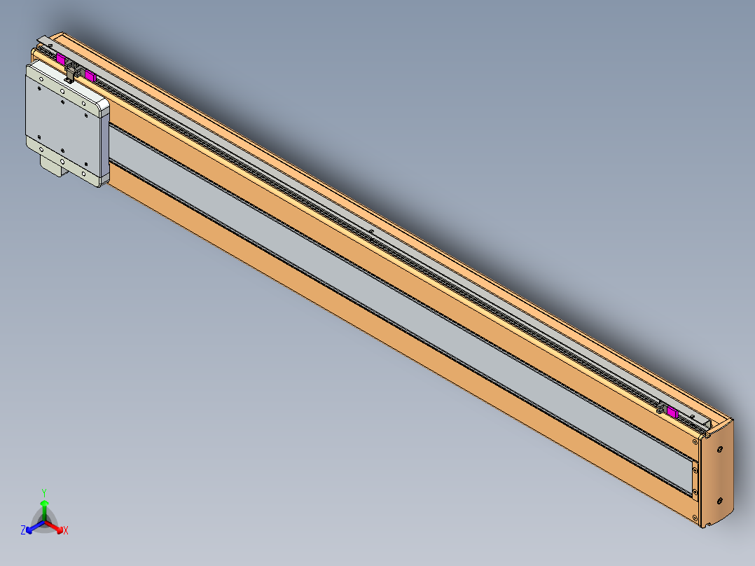 威洛博LC系列3d模型模组LC17E1Y-S1250正等轴测图