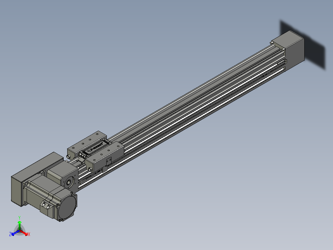 威洛博直线电机模组EB4-L40-S450-BR-57-MS3