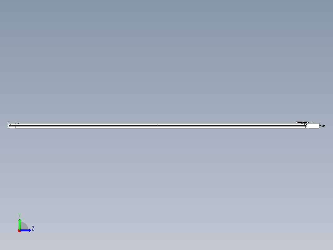 威洛博LB.GB同步带传动--欧规系列LB6A-L65-S3750-BR左视图