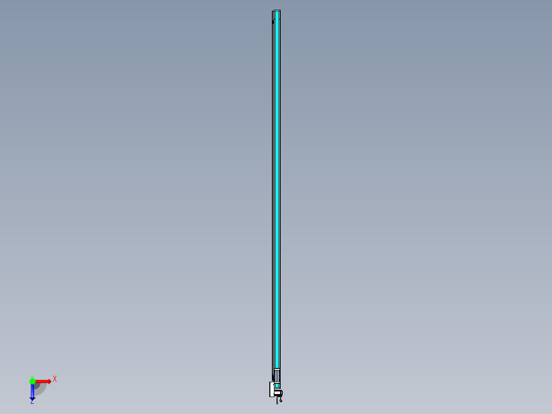 威洛博LB.GB同步带传动--欧规系列LB6A-L65-S3750-BR俯视图