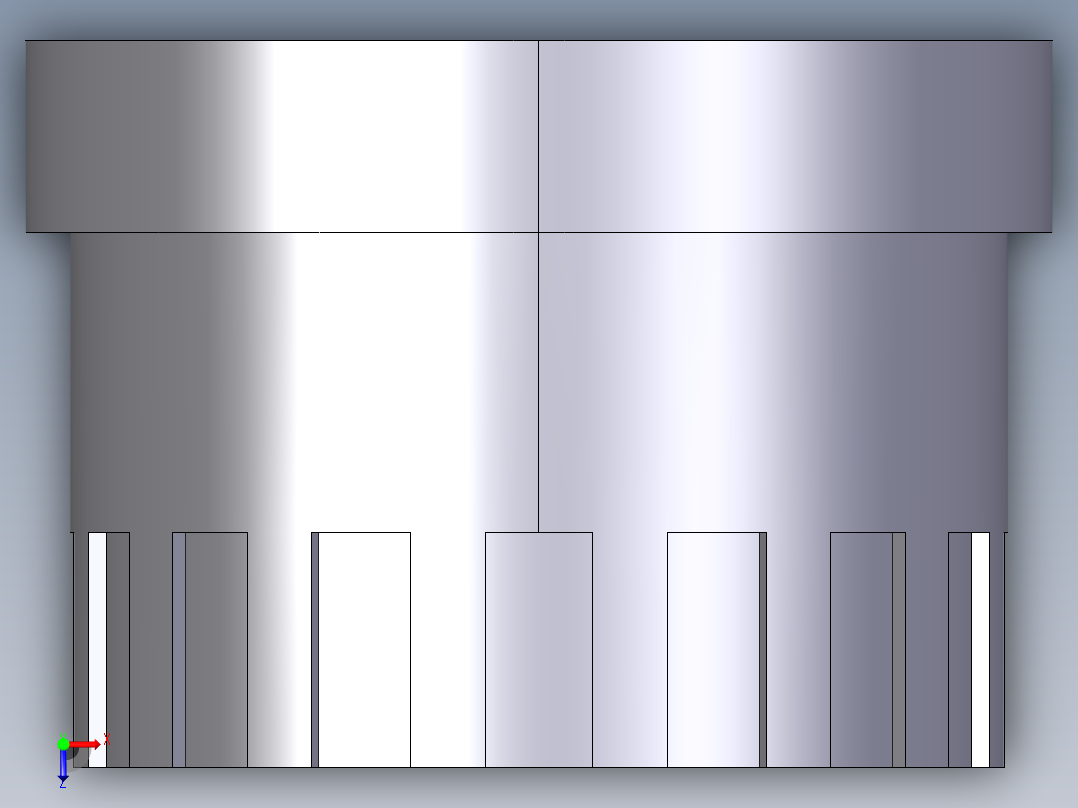 14QBFV BSP螺纹螺纹端联盟俯视图