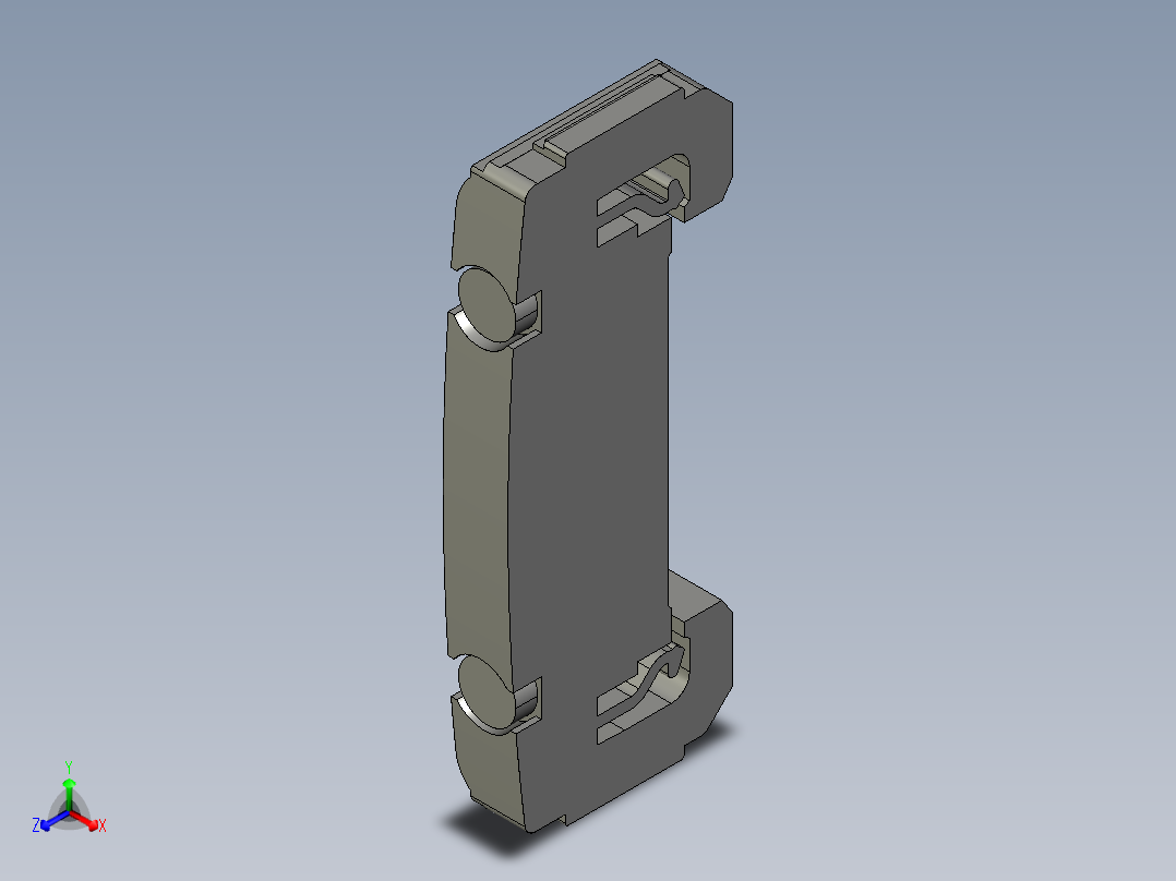 基恩士FS-V32C(P)_endunit_kc图纸模型